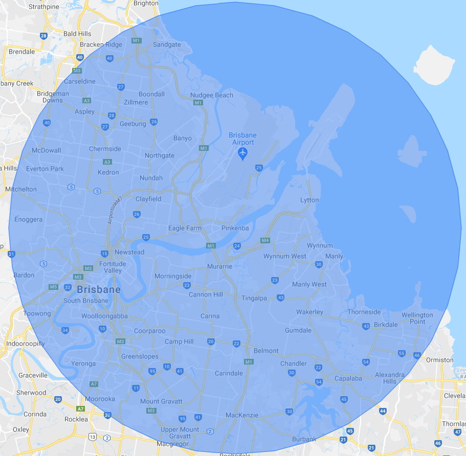 Our Bin Service Areas